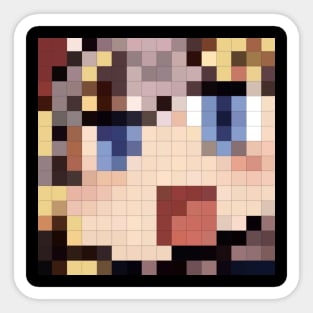 Jeanne pixel Sticker